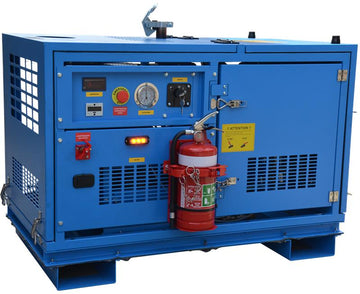 CHARGER 55 Mine Spec Engine Rotary Screw Air Compressor: Belt Drive, 10-13HP, 1000LPM at 7 Bar