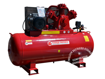 TS60-500L Three Phase Air Compressor: Belt Drive, 10HP, 1300LPM